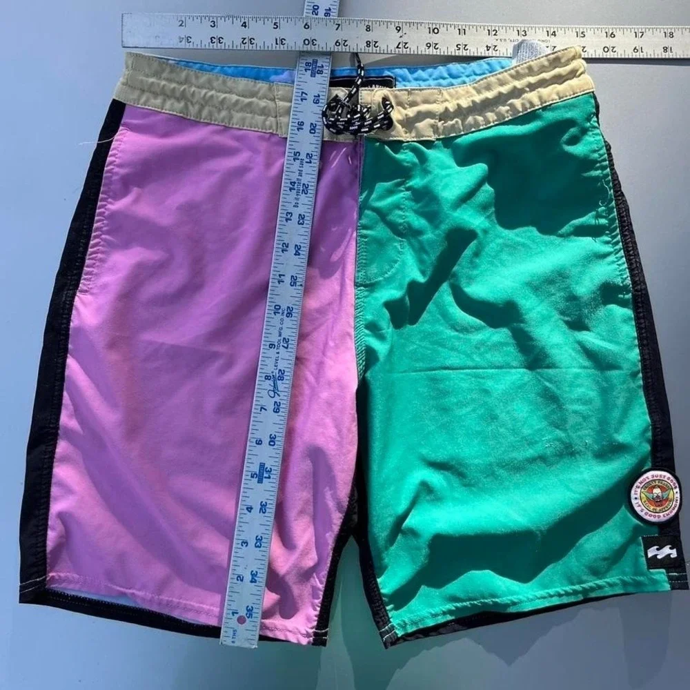 Billabong x The Simpsons multi-coloured board shorts